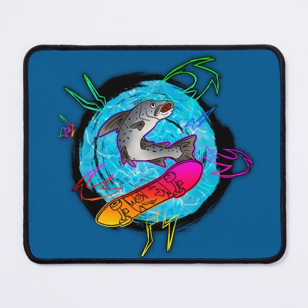 Item preview, Big Fish on a skateboard designed and sold by Blilff.