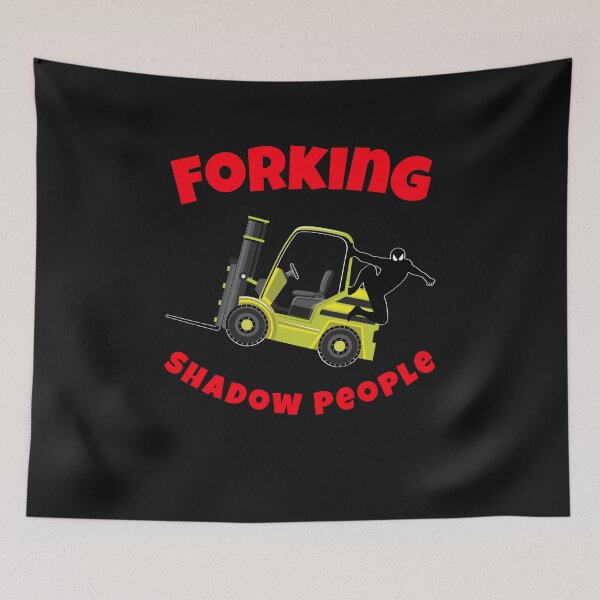 Item preview, Forklift Ninja NF, Forking Shadow People YR designed and sold by TeamsterLife.