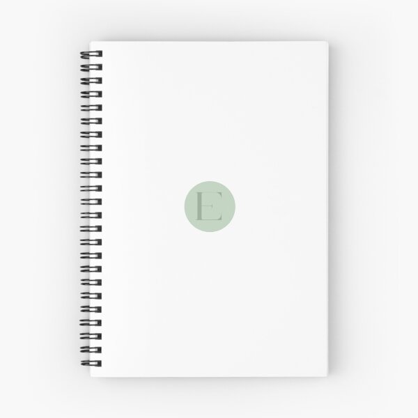 Aperçu de l'œuvre Initiale E (mousse) créée et vendue par EMXEdesigns.