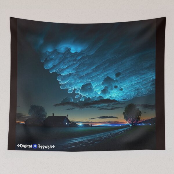 Item preview, Noctilucent Clouds #6 designed and sold by toolsoftotality.