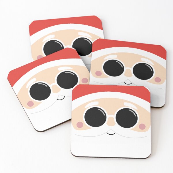 Item preview, Cool Santa Square Face designed and sold by sabeehz.