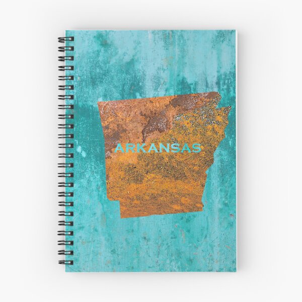 Item preview, Arkansas Rust on Teal designed and sold by Elisabeth Lucas.