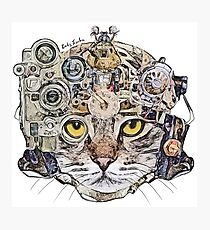 Sci Fi Cat Photographic Print