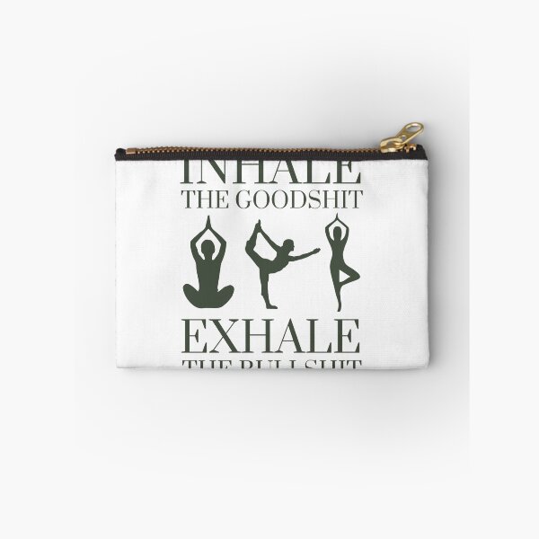 Item preview, Yoga Inhale The Good Shit Exhale The BullShit designed and sold by chetan786.