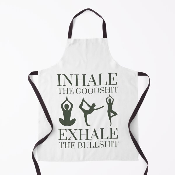 Item preview, Yoga Inhale The Good Shit Exhale The BullShit designed and sold by chetan786.
