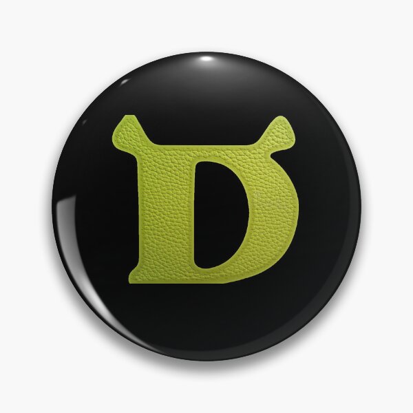 Item preview, Shrek Letter D Name designed and sold by DMoney9.