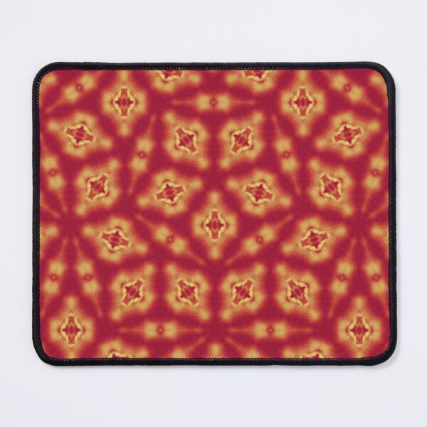 Item preview, Burgundy and Yellow Geometric Seamless Pattern Print designed and sold by protegra.