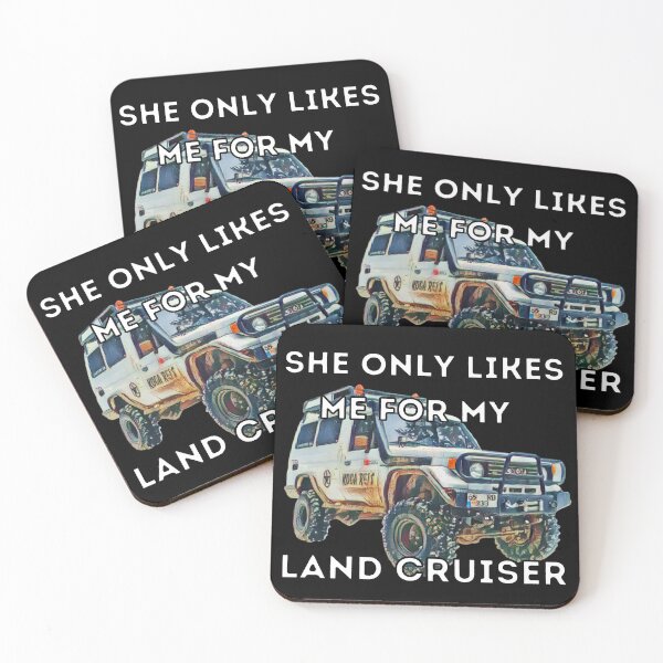 Item preview, She Only Likes Me For My Land cruiser, 1990 LandCruiser, 70 series,1990 land cruiser,Toyota Landcruiser,Off Road designed and sold by AkBrokeBikes.
