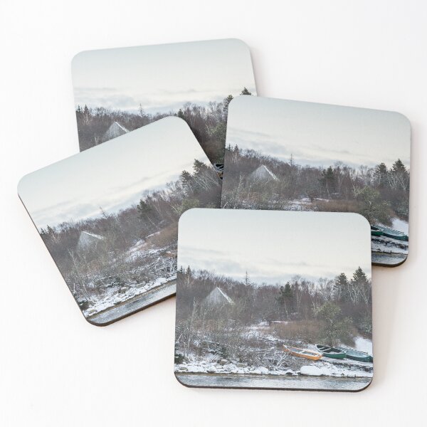 Item preview, Northwest Cove Nova Scotia with Dorys on the ramp designed and sold by Roxane Bay.