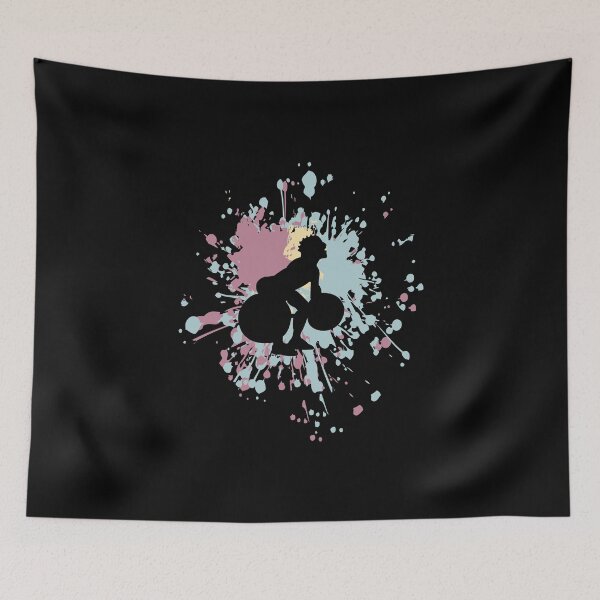 Item preview, Fitness Weightlifting Color Splash designed and sold by onicon.