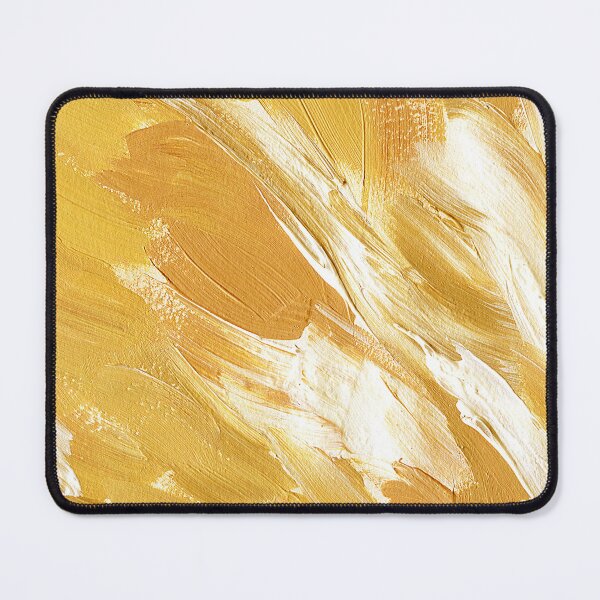 Item preview, Chic Yellow And Mustard-Hues Abstract Brushstrokes Painting designed and sold by DEC02.