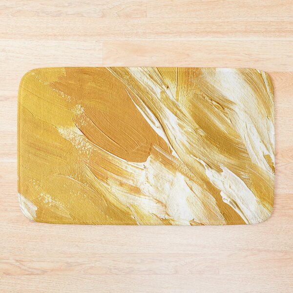 Item preview, Chic Yellow And Mustard-Hues Abstract Brushstrokes Painting  designed and sold by DEC02.