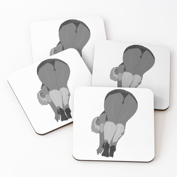 Item preview, Lewd anime girl hentai manga ecchi waifu titties ass gray tone designed and sold by ArthurPoe.