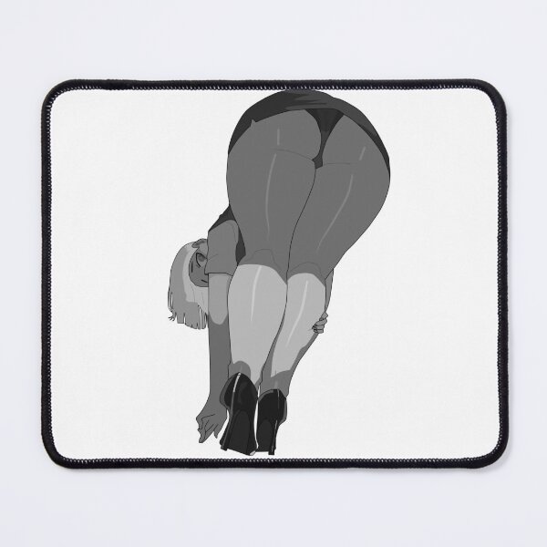 Item preview, Lewd anime girl hentai manga ecchi waifu titties ass gray tone designed and sold by ArthurPoe.