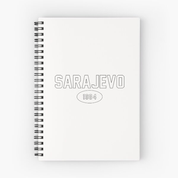 Item preview, Sarajevo 1984 / Black Outline designed and sold by PEK1787.