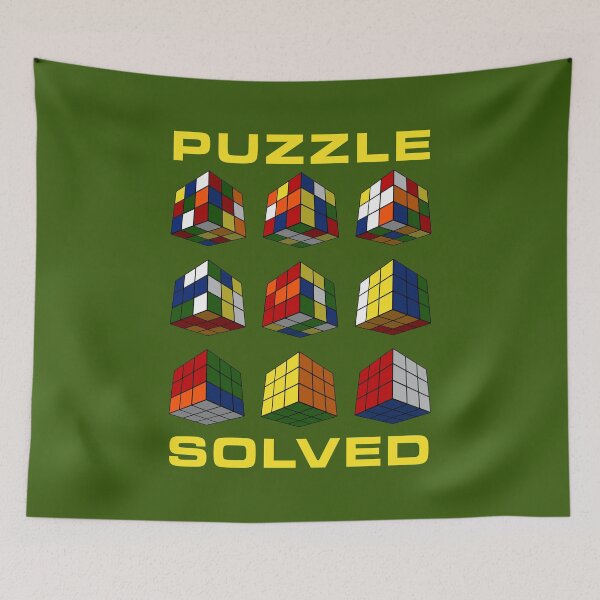 Aperçu de l'œuvre Rubik's Cube Résolu 02 créée et vendue par CellularSong.