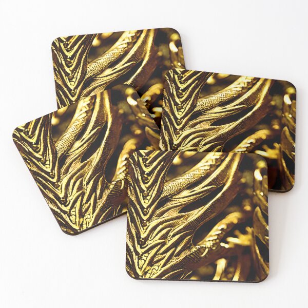 Item preview, Golden Dragon Skin - Seamless Pattern designed and sold by Chubuter.