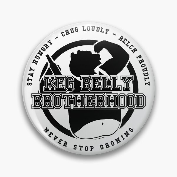 Item preview, Keg Belly Brotherhood (Black) designed and sold by Hank Marino.
