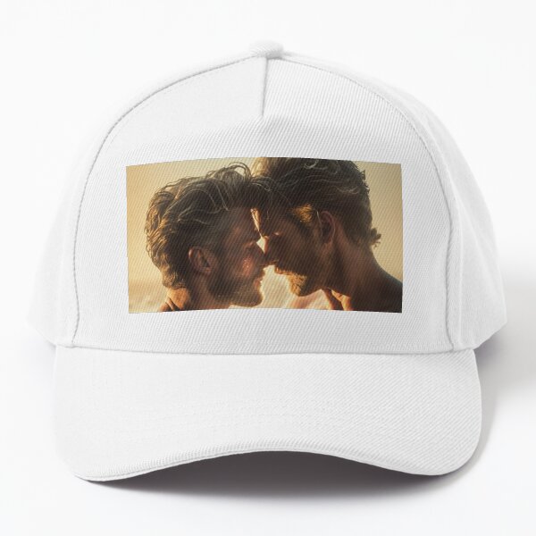 Two Men Kiss Hats for Sale | Redbubble