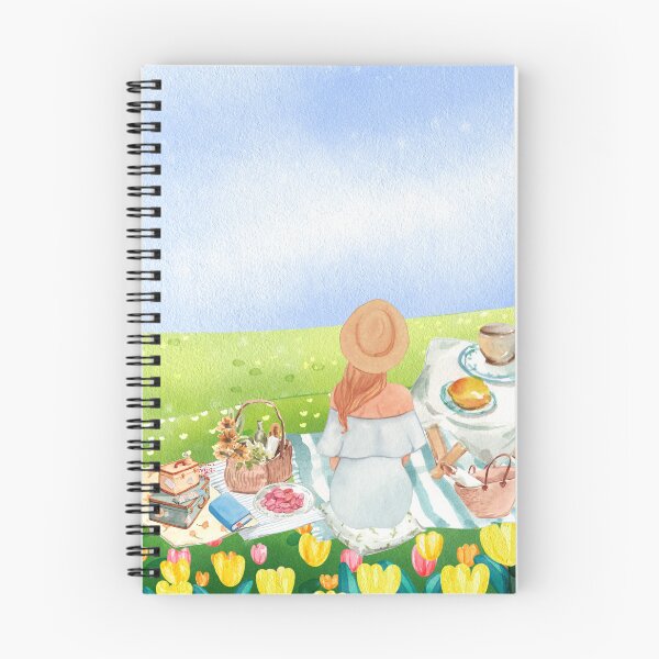 Item preview, A Woman Having a Picnic on the Yard  designed and sold by Apkdesigner.