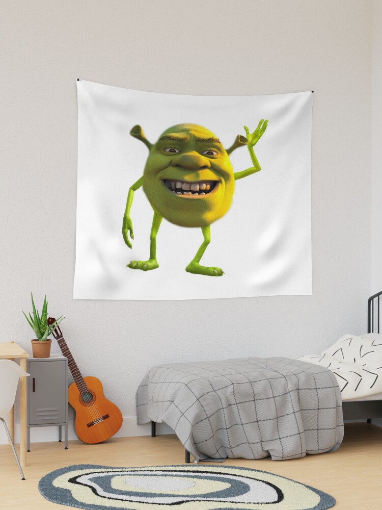 Shrek Wazowski Meme Stickers for Sale