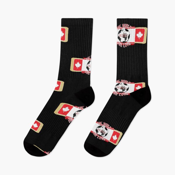 Item preview, ONE LOVE  SOCCER   FUTBALL   FUTBOL CANADA designed and sold by THE AMERICAN TEEVANGELIST.