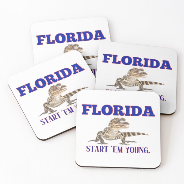 Item preview, Florida Start'em Young (baby alligator)  designed and sold by dmbdana.