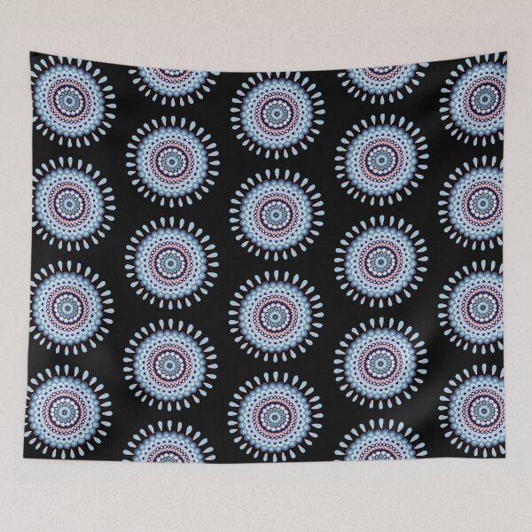 Artikelvorschau, Mandala blau entworfen und verkauft von hayleylauren.