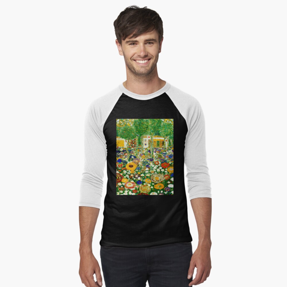 Aperçu de l'œuvre T-shirt baseball manches ¾ créée et vendue par maniacfitness.