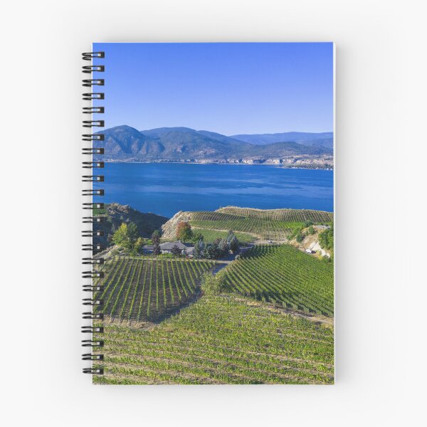 Item preview, Naramata Bench Okanagan Lake Winery Vineyard Aerial designed and sold by Kevin Miller Photography.