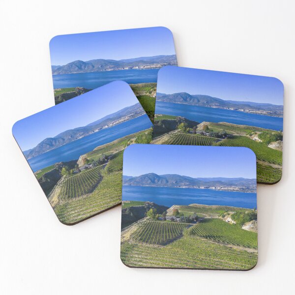 Item preview, Naramata Bench Okanagan Lake Winery Vineyard Aerial designed and sold by Kevin Miller Photography.