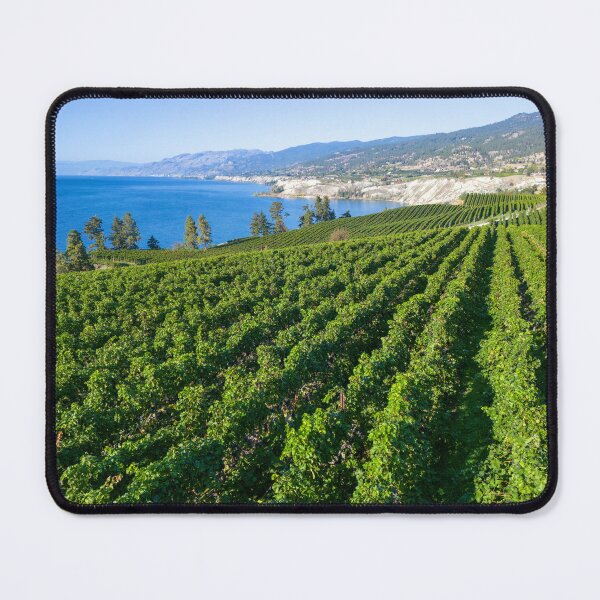 Item preview, Naramata Bench Okanagan Lake Winery Vineyard Aerial designed and sold by Kevin Miller Photography.