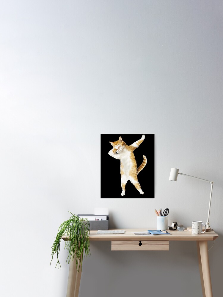 Lampe Cat Dance - Affiche Chats et danseuse