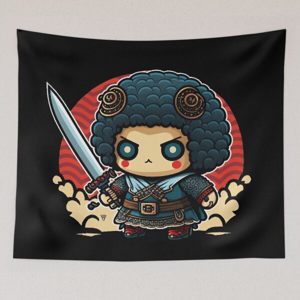 Item preview, Chibi Furry Samurai designed and sold by Stickapom.