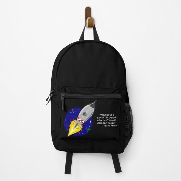 Item preview, Cartoon Rocket - Isaac Asimov Funny Quote designed and sold by DEL-Productions.