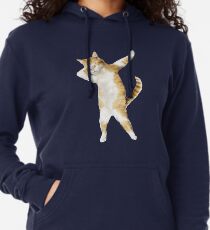 Tupfendes Katzen-Kätzchen-lustiges Tupfen-T-Stück Coole Tanz-Miezekatze Leichter Hoodie