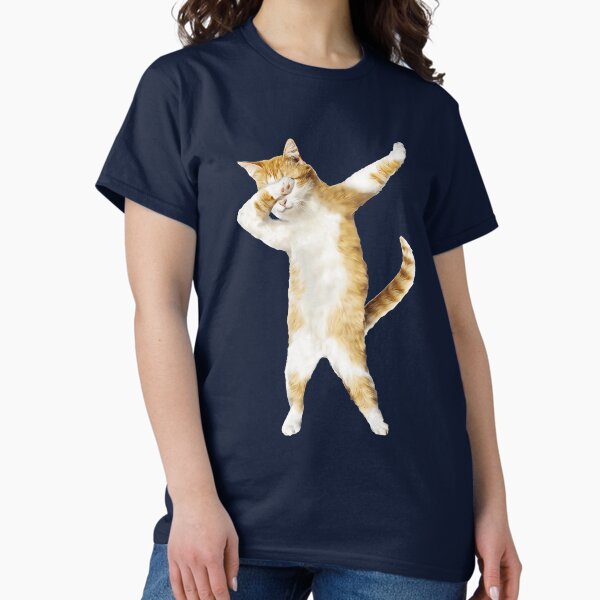 Item preview, Dabbing Cat Kitten Funny Dab Tee Cool Dance Kitty  designed and sold by TrendyTees12.