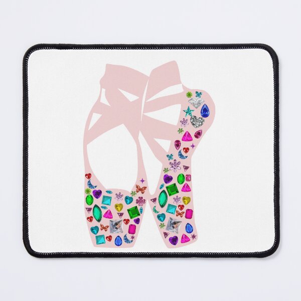 Item preview, bejeweled pointe ballet shoes designed and sold by cottagecorococo.