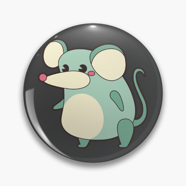 Item preview, Rat-A-Tat-Tat Green Chunky Rat designed and sold by GypsyGarou.