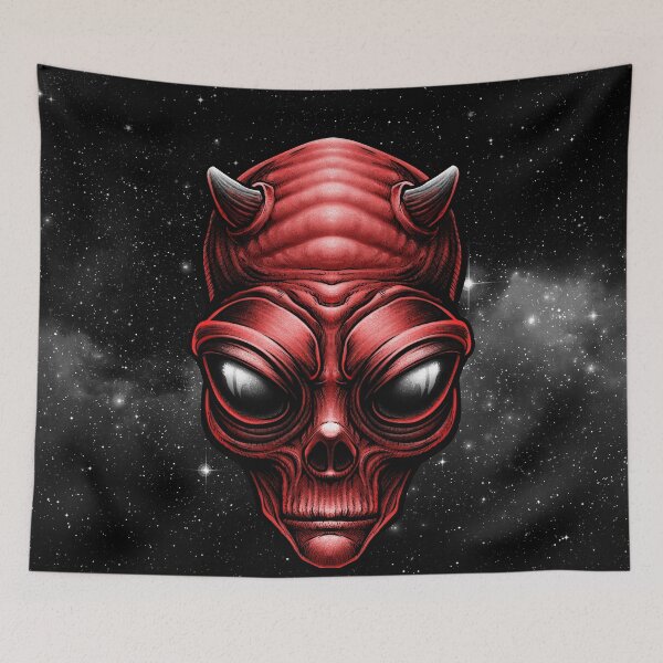 Item preview, Alien Red Devil designed and sold by lillyrise.