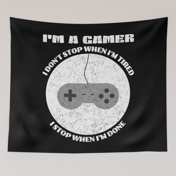 Item preview, Gamer i don't stop when i'm tired i stop when i'm done designed and sold by JoRealm.