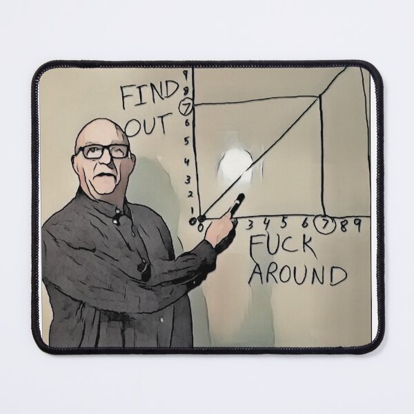 Item preview, F*ck Around And Find Out Graph designed and sold by MartialMania.