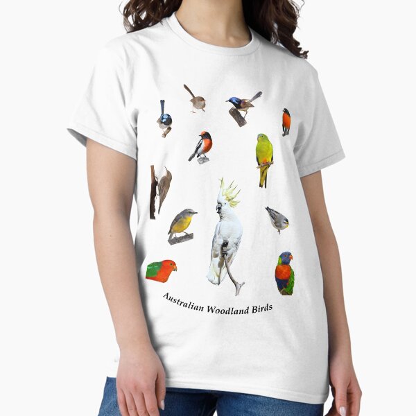 Australian Woodland Birds 3 Classic T-Shirt