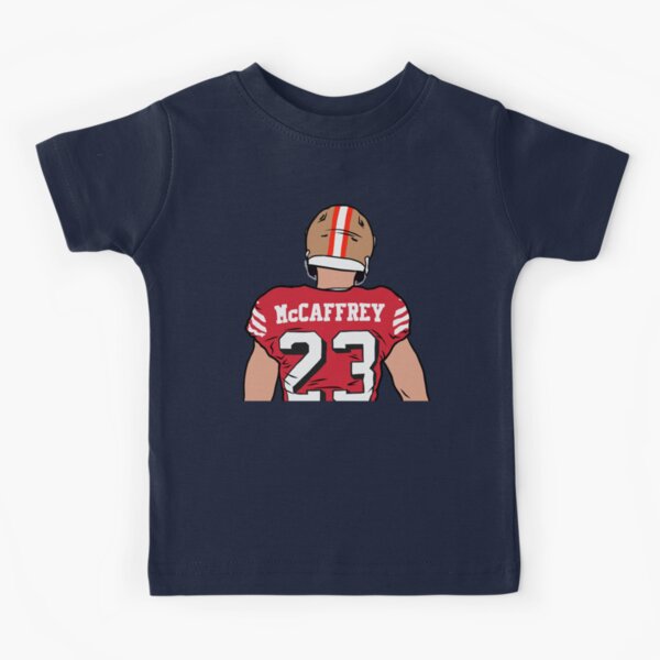 Shedd Shirts 49ers Christian McCaffrey CMC Pic T-Shirt Toddler 4T, Toddler Girl's, Red