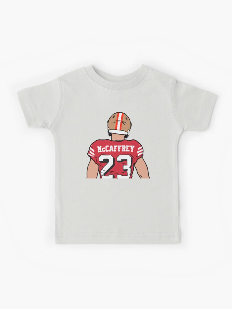 Shedd Shirts 49ers Christian McCaffrey CMC Pic T-Shirt Toddler 4T, Toddler Girl's, Red