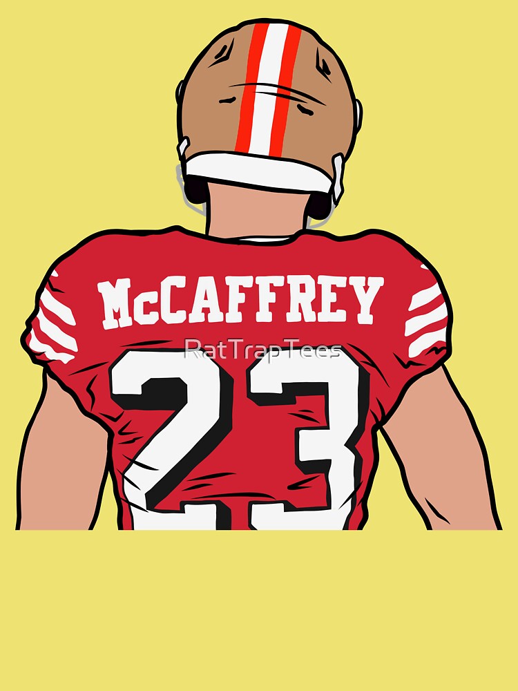 Christian McCaffrey Back-To Poster for Sale by RatTrapTees