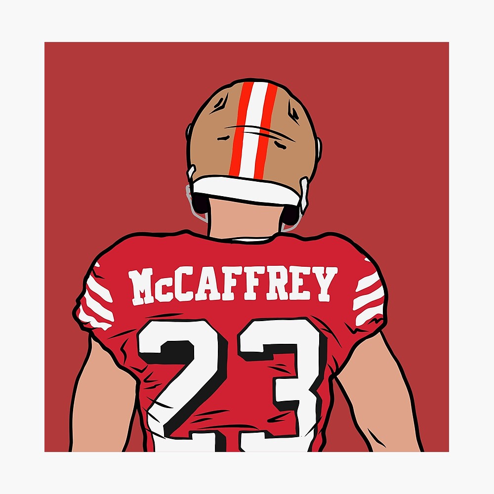 Christian McCaffrey - Christian Mccaffrey Jersey - Posters and Art