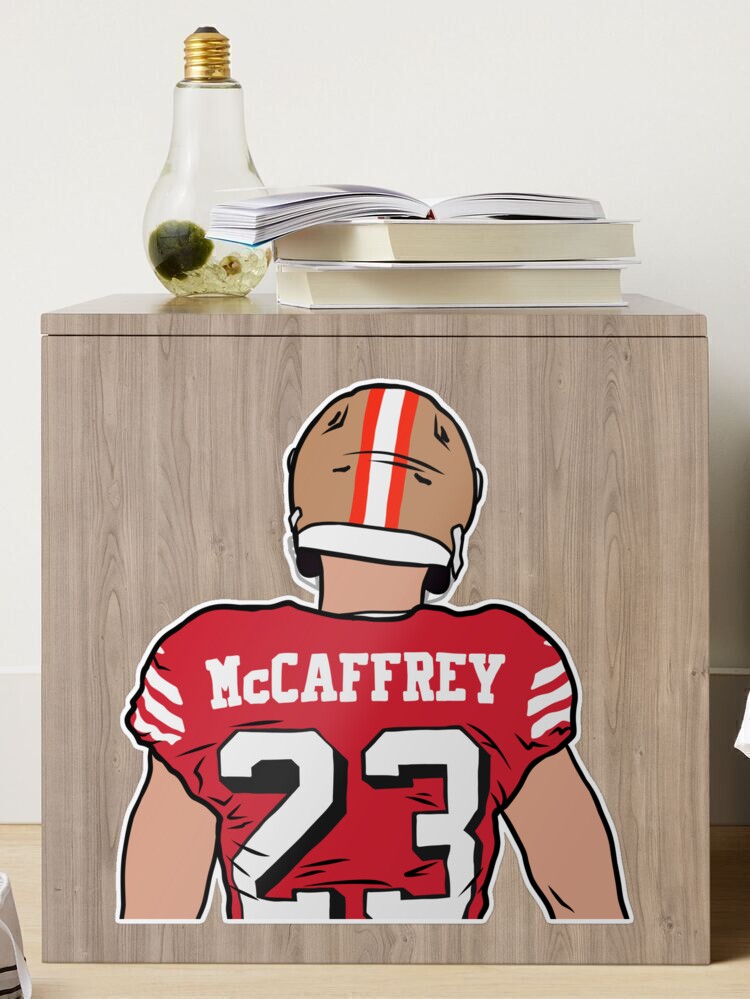 Run CMC Christian McCaffrey 49ers Sticker Sticker for Sale by