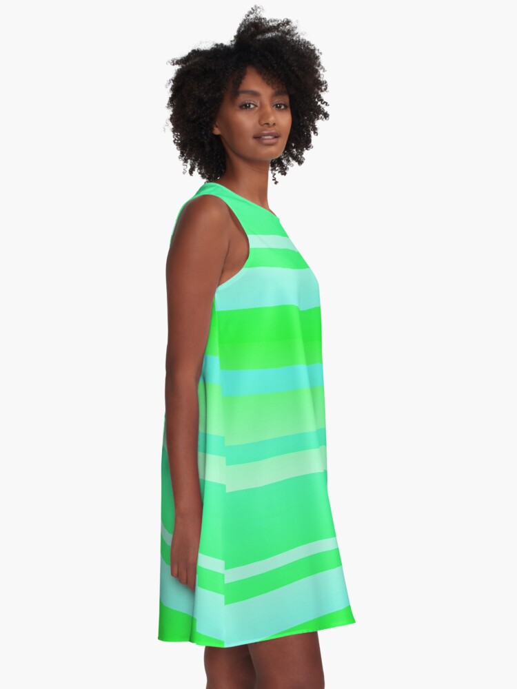 White And Green Colour Gown For Women – Kaleendi