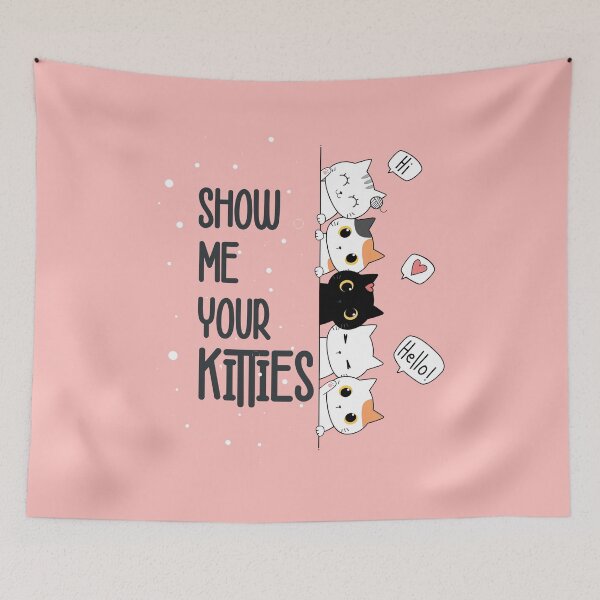 Item preview, Show Me Your Kitties, Show Me Your Kitties Shirt, designed and sold by graphic-genie.